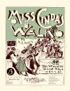 Miss Cinda's Walk Two-Step and
                            Cake-Walk Sheet Music Cover