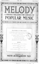 First page of Melody Magazine June
1923