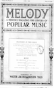 First page of Melody Magazine June
                            1923