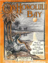 On Honolulu Bay Sheet Music Cover