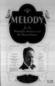 Cover for Melody magazine (February
                            1927)