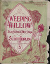 Weeping
                          Willow Ragtime Two Step Sheet Music Cover