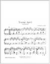 Young April: Novelette Sheet Music:
                            First Page